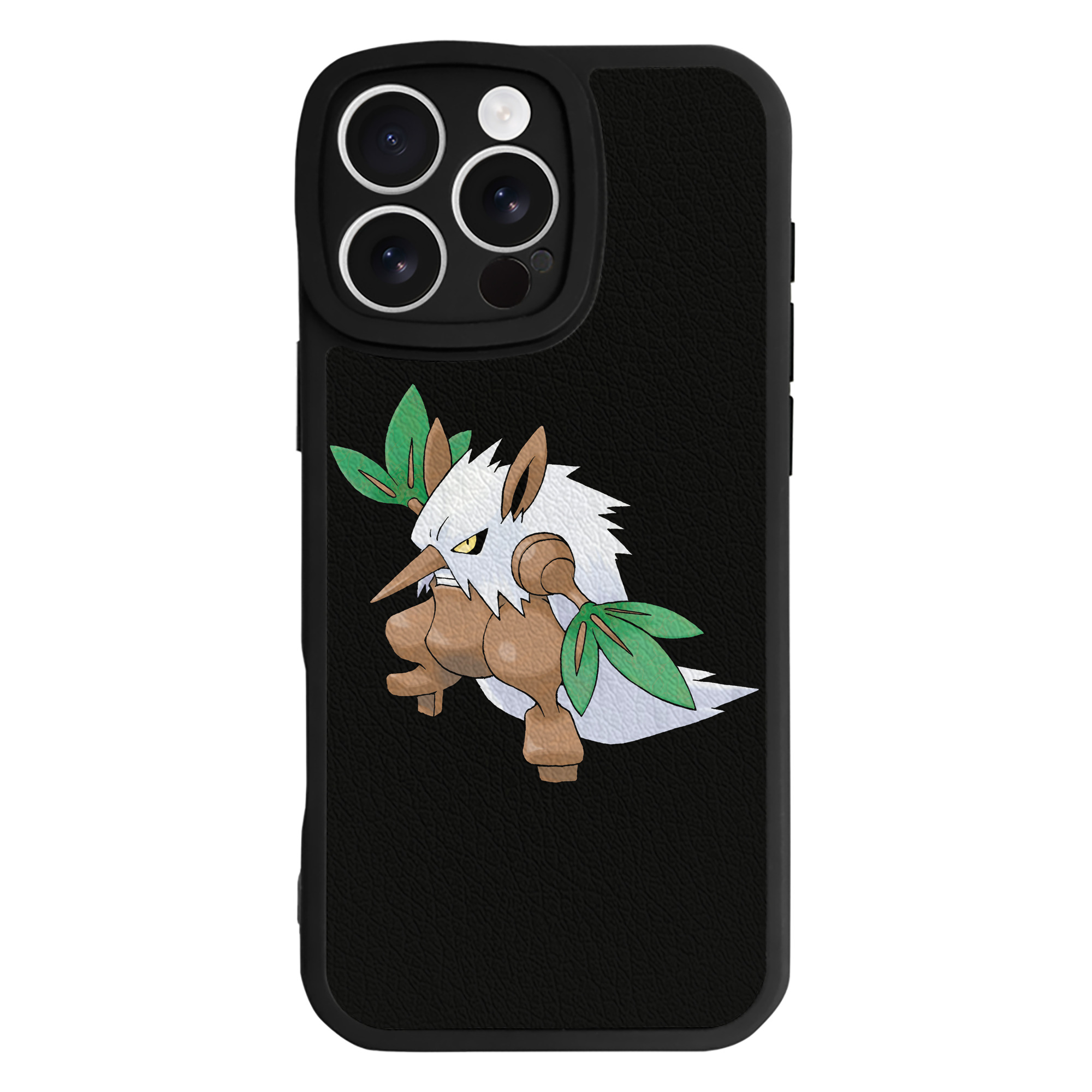 （画像用） ポケットモンスター Pokémon 【iPhone 16シリーズ対応】シリコンスマホケース（レザー調） 材質：シリコン